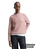 Afbeelding in Gallery-weergave laden, TOM TAILOR DENIM COZY MOCK NECK PULLOVER antique rose melange
