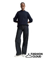 Afbeelding in Gallery-weergave laden, TOM TAILOR DENIM COZY MOCK NECK PULLOVER dark blue melange
