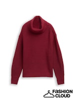 Afbeelding in Gallery-weergave laden, TOM TAILOR KNIT TURTLENECK PULLOVER rumba red melange
