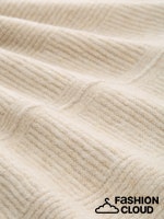 Afbeelding in Gallery-weergave laden, TOM TAILOR KNIT RIB CAPE sand stone beige melange

