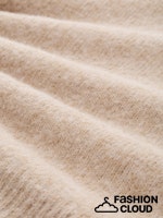 Afbeelding in Gallery-weergave laden, TOM TAILOR DENIM KNIT HAIRY CREW-NECK PULLOVER cosy beige melange
