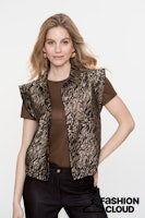 Afbeelding in Gallery-weergave laden, GEISHA ANIMAL PRINT black/brown
