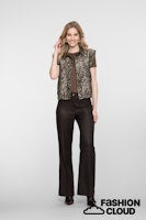 Afbeelding in Gallery-weergave laden, GEISHA ANIMAL PRINT black/brown
