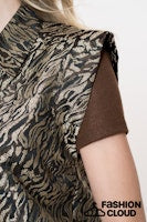 Afbeelding in Gallery-weergave laden, GEISHA ANIMAL PRINT black/brown
