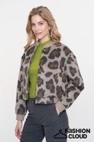 Afbeelding in Gallery-weergave laden, GEISHA BOMBER JACKET camel/antracite
