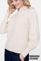 Afbeelding in Gallery-weergave laden, GEISHA PULL BASIC TURTLE LUREX off white/gold
