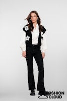 Afbeelding in Gallery-weergave laden, GEISHA VEST FLOWERS black/off white
