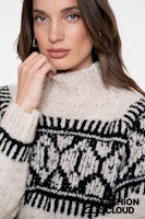 Afbeelding in Gallery-weergave laden, GEISHA PULLOVER NORDIC sand/black
