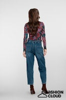 Afbeelding in Gallery-weergave laden, GEISHA JEANS BAGGY + BELT heavy stone wash
