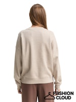 Afbeelding in Gallery-weergave laden, TOM TAILOR DENIM CREWNECK SWEATSHIRT cosy beige melange
