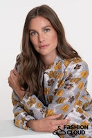 Afbeelding in Gallery-weergave laden, GEISHA JACKET grey/yellow
