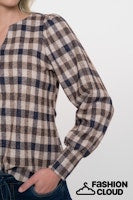 Afbeelding in Gallery-weergave laden, GEISHA TOP brown/gold
