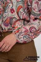 Load image into Gallery viewer, GEISHA BLOUSE beige/soft pink
