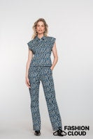 Afbeelding in Gallery-weergave laden, GEISHA PANTS off white/blue
