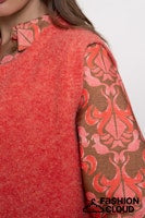 Afbeelding in Gallery-weergave laden, GEISHA SPENCER BOUCLE salmon
