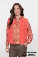 Afbeelding in Gallery-weergave laden, GEISHA SPENCER BOUCLE salmon
