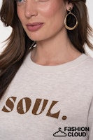 Afbeelding in Gallery-weergave laden, GEISHA SWEATER SOUL beige melange
