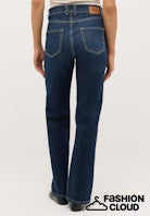 Afbeelding in Gallery-weergave laden, ANGELS JEANS LARA WIDE LEG dark indigo used
