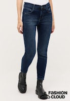 Afbeelding in Gallery-weergave laden, ANGELS JEANS ORNELLA SEAM dark indigo used
