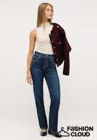 Afbeelding in Gallery-weergave laden, ANGELS JEANS LARA WIDE LEG dark indigo used
