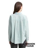 Afbeelding in Gallery-weergave laden, TOM TAILOR DENIM DOT STRUCTURE BLOUSE silver cloud blue
