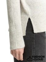 Load image into Gallery viewer, TOM TAILOR DENIM COZY COLOR BLOCK PULLOVER lilac beige colorblock
