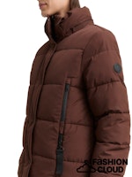 Afbeelding in Gallery-weergave laden, TOM TAILOR FUNCTIONAL PUFFER COAT dark pecan brown
