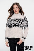 Afbeelding in Gallery-weergave laden, GEISHA PULLOVER NORDIC sand/black
