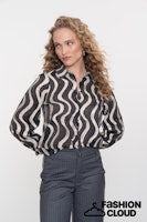 Afbeelding in Gallery-weergave laden, GEISHA BLOUSE black/gold
