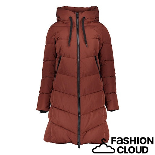 GEISHA JACKET MID LONG brick