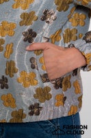 Afbeelding in Gallery-weergave laden, GEISHA JACKET grey/yellow
