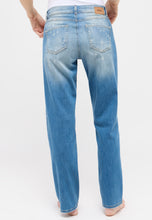 Afbeelding in Gallery-weergave laden, ANGELS JEANS STRAIGHT PATCH light blue fancy destroyed
