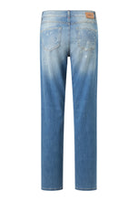 Afbeelding in Gallery-weergave laden, ANGELS JEANS STRAIGHT PATCH light blue fancy destroyed
