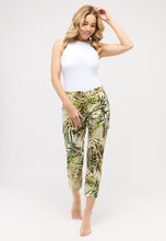 Load image into Gallery viewer, ANGELS BROEK CICI CROP SLIT ecru
