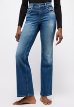 Afbeelding in Gallery-weergave laden, ANGELS JEANS LENI FLARED dirty blue used destroyed
