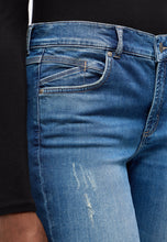 Afbeelding in Gallery-weergave laden, ANGELS JEANS LENI FLARED dirty blue used destroyed
