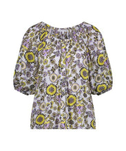 Load image into Gallery viewer, TRAMONTANA TOP WHITE ORNAMENTS print whites
