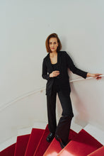 Afbeelding in Gallery-weergave laden, FREEQUENT PANTS NANNI WIDE LEG STRUCTURE black
