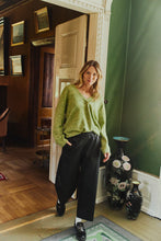 Afbeelding in Gallery-weergave laden, FREEQUENT PULLOVER SEVALIN V-NECK fern melange
