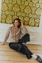 Afbeelding in Gallery-weergave laden, FREEQUENT BROEK VEGGY FAUX LEATHER FULL LENGTH black
