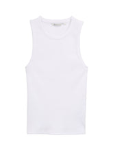 Afbeelding in Gallery-weergave laden, TOM TAILOR DENIM COATED RIB TOP white

