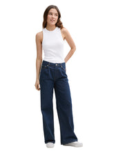 Afbeelding in Gallery-weergave laden, TOM TAILOR DENIM COATED RIB TOP white
