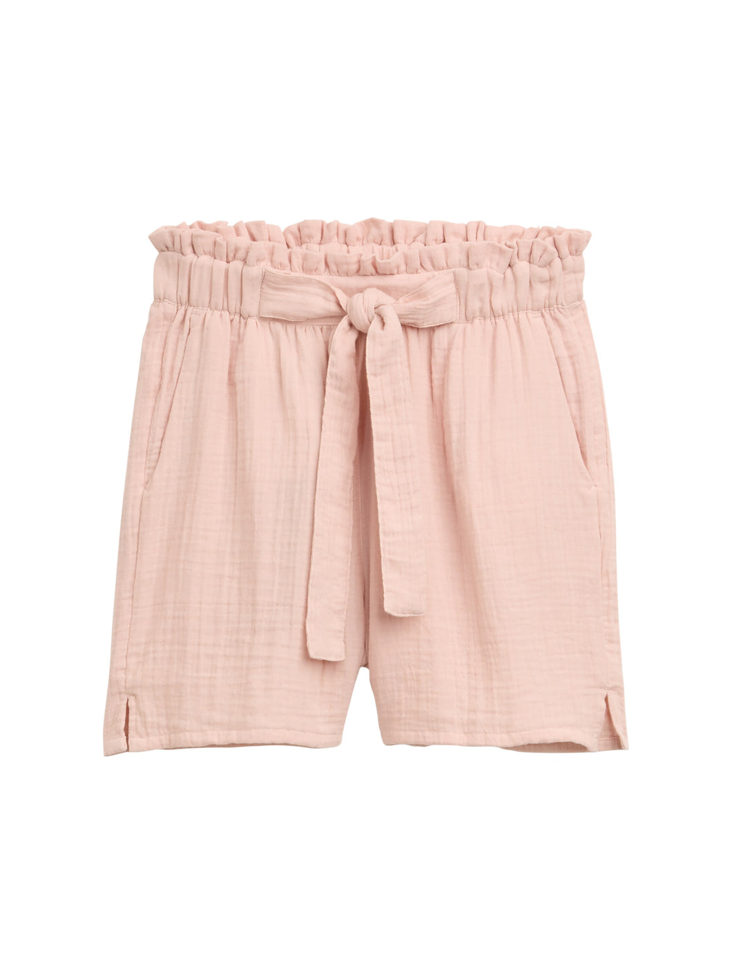 TOM TAILOR DENIM TEXTURED SOFT SHORTS rose smoke