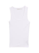 Afbeelding in Gallery-weergave laden, TOM TAILOR DENIM RIB TOP white
