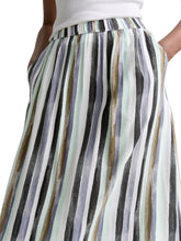 Afbeelding in Gallery-weergave laden, TOM TAILOR DENIM MAXI SUMMER SKIRT watercolor stripe
