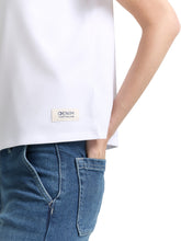 Afbeelding in Gallery-weergave laden, TOM TAILOR DENIM BOXY T-SHIRT white
