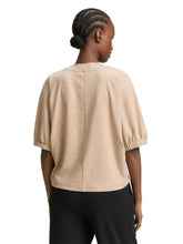 Load image into Gallery viewer, TOM TAILOR DENIM COZY T-SHIRT intense beige melange
