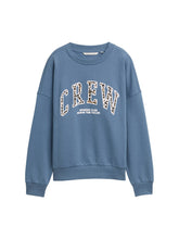 Load image into Gallery viewer, TOM TAILOR DENIM CREWNECK SWEATSHIRT dusty denim blue
