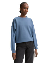 Load image into Gallery viewer, TOM TAILOR DENIM CREWNECK SWEATSHIRT dusty denim  blue
