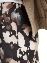 Load image into Gallery viewer, TOM TAILOR DENIM MIDI SLIP SKIRT abstract print
